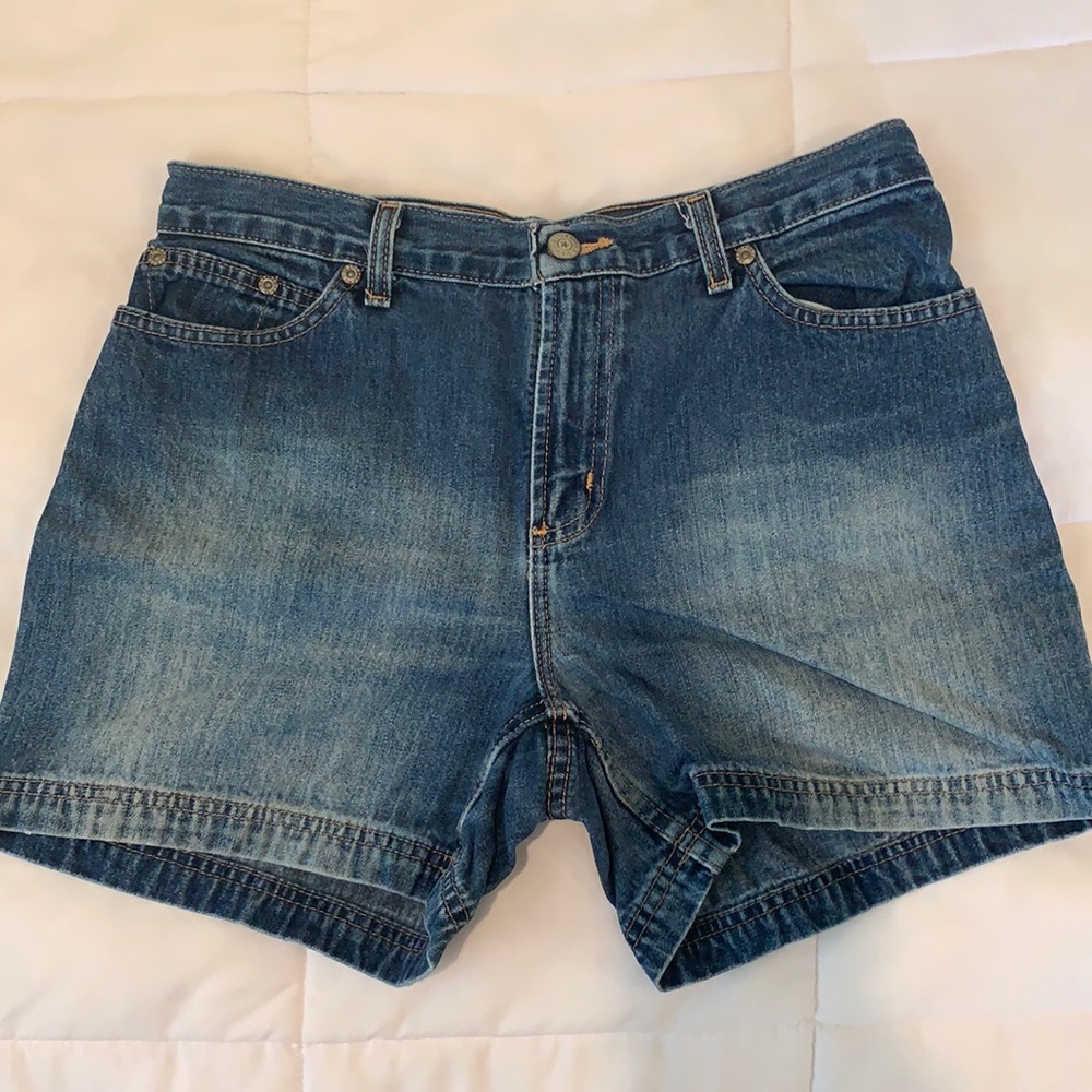 faded glory authentic brand jean shorts